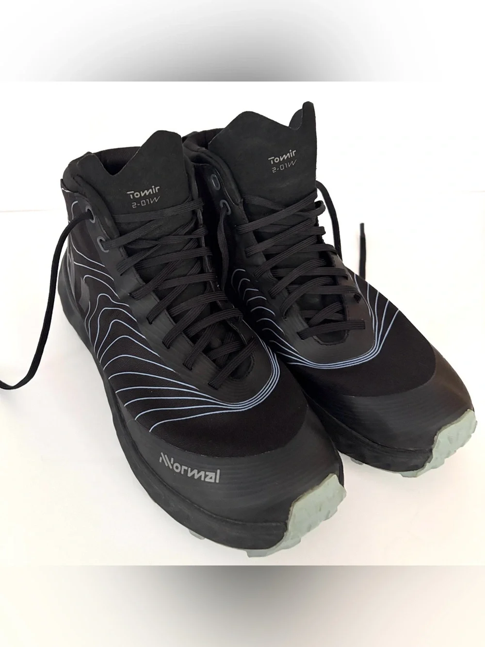 NNormal Shoes Томіг 01 Boots WF Shoes Black/Blue size 11